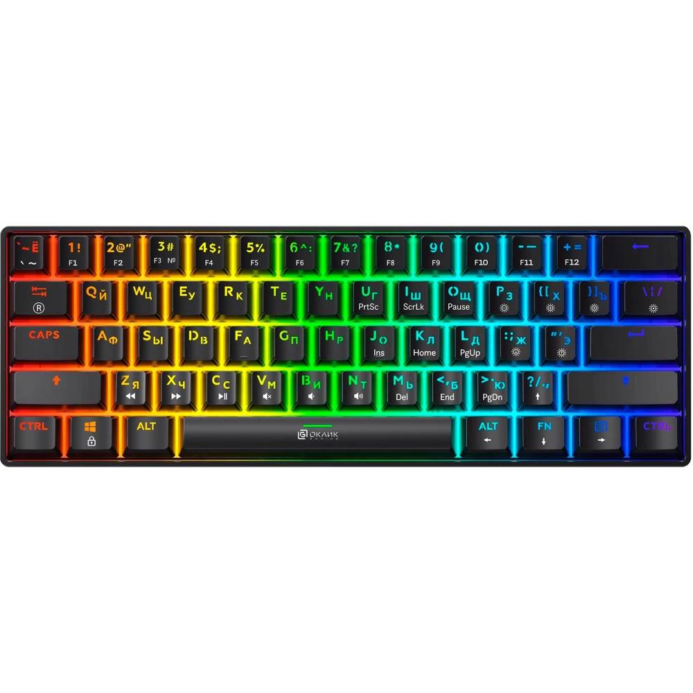 Клавиатура Oklick K713X, черный