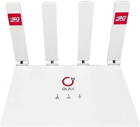 Роутер Wi-Fi OLAX MC50, 2.4GHz, 150Mbps, 4xLAN 100Mbps, WAN, SIM, USB