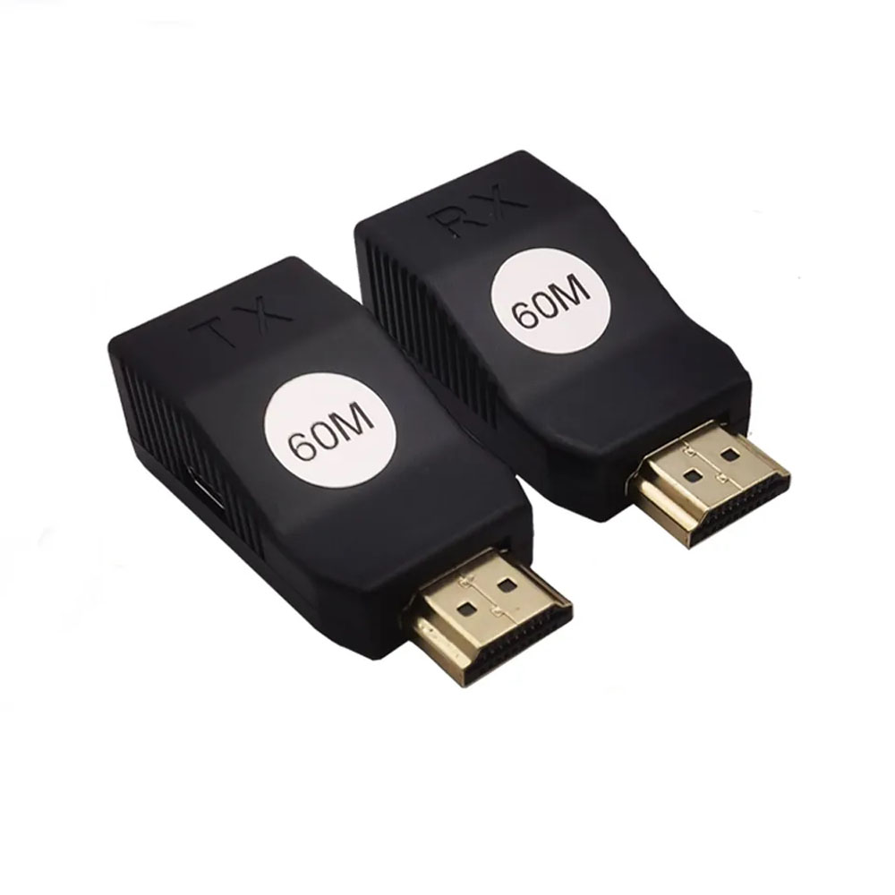 Удлинитель HDMI по витой паре Orient VE043, 60м