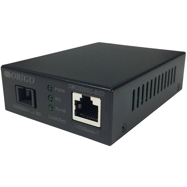 Медиаконвертер ORIGO OMCG20SC-BXD/A1A