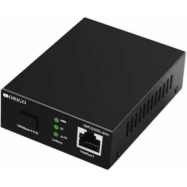 Медиаконвертер ORIGO OMCG20SC-BXU/A1A