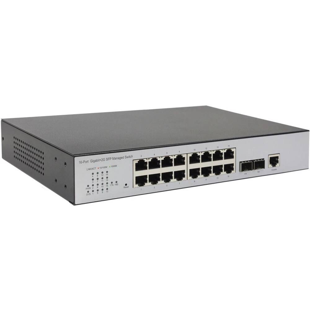 Коммутатор ORIGO OS3118/A2A, 16xLAN 1Gbps, 2xSFP