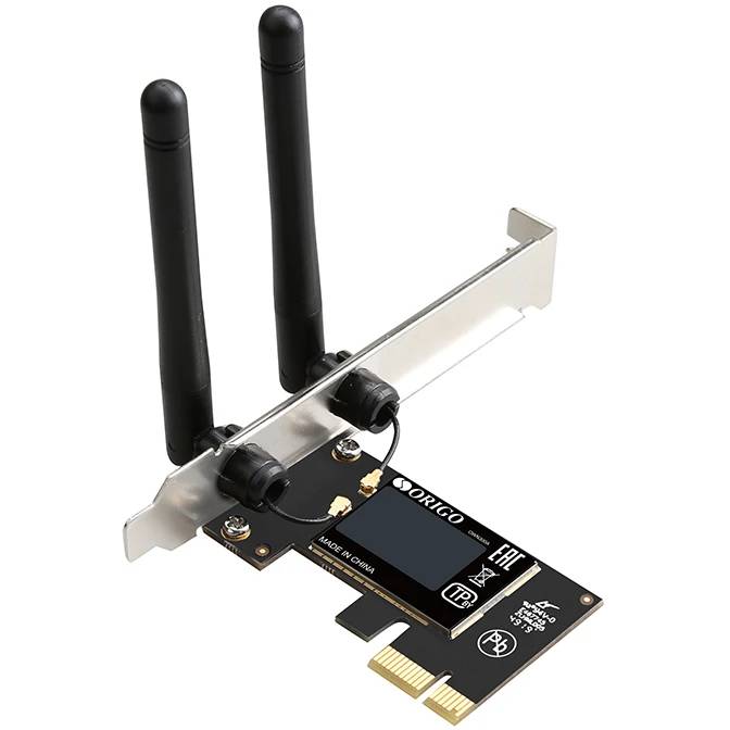 Сетевая карта Wi-Fi, ORIGO OWN300A/A1A, 2.4GHz, 300MBps, PCI-E