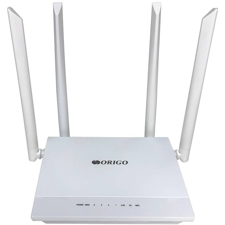 Роутер Wi-Fi Origo OWR1240ACG, 2.4/5GHz, 1167Mbps, 4xLAN 1Gbps, 1xWAN