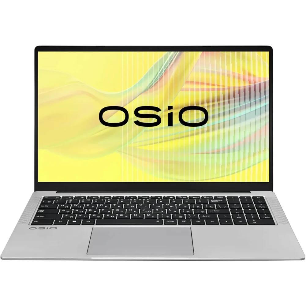 Ноутбук OSiO FocusLine F160I-015, 16.1" IPS, Core i5 1235U/ 16Gb/ 512SSD/ Grey