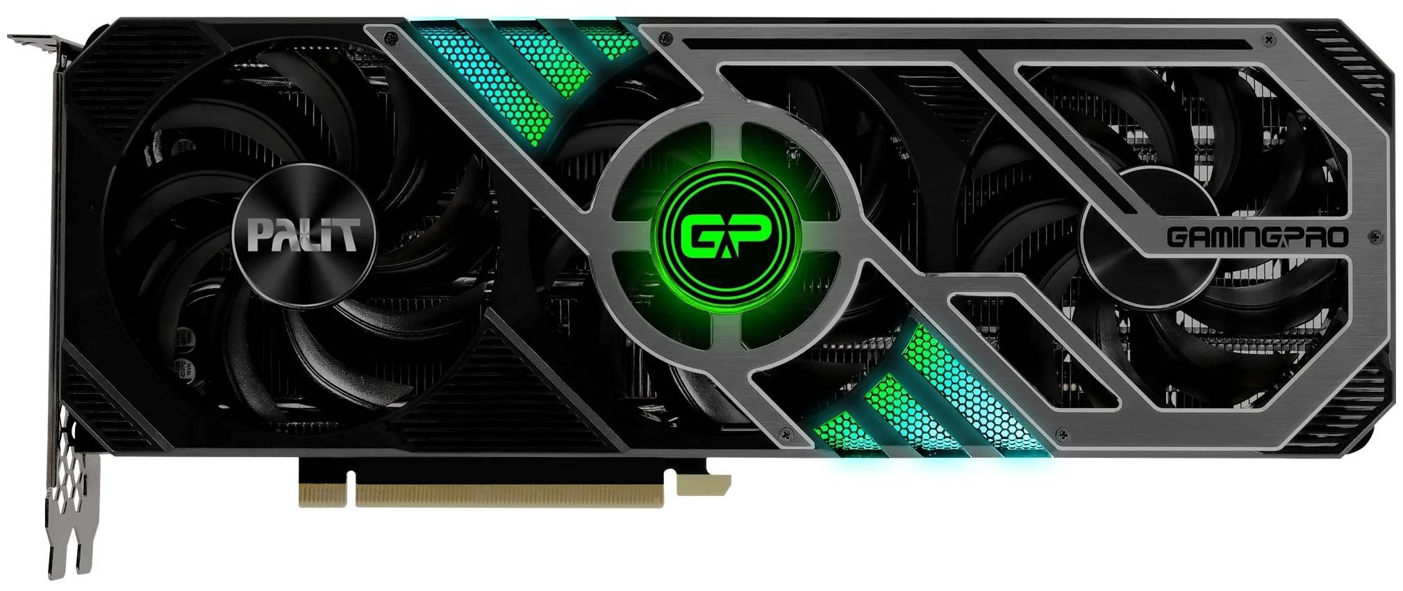 Видеокарта GeForce RTX 3080, 10Gb GDDR6X 320bit, Palit GamingPro V1 NED3080019IA-132AA (ТОЛЬКО В СОСТАВЕ ПЭВМ)