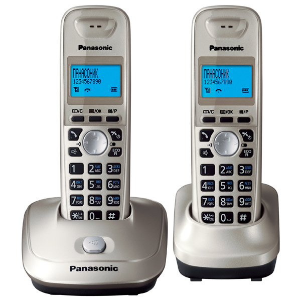 Телефон DECT Panasonic KX-TG2512RUN