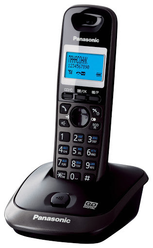 Телефон DECT Panasonic KX-TG2521RUT, титан