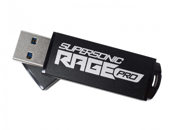 128Gb Patriot Supersonic Rage Pro PEF128GRGPB32U, USB3.2, Black