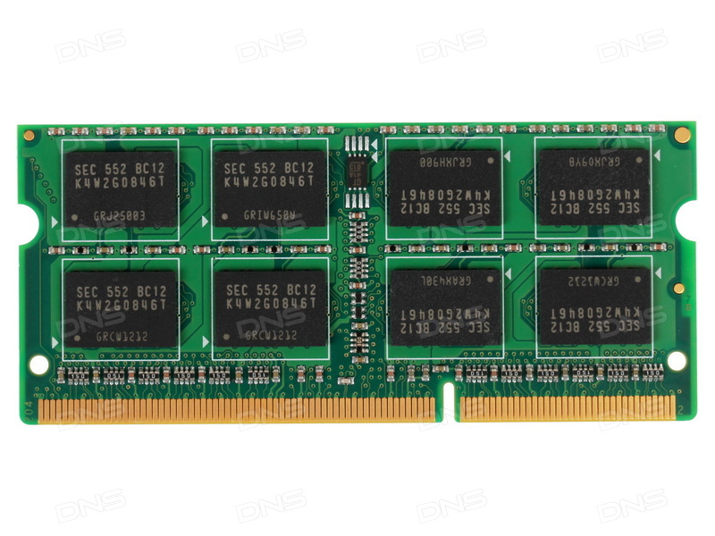 Оперативная память для ноутбука 4Gb Patriot Signature PSD34G16002S, SODIMM DDR III, PC-12800, 1600MHz, 1.5V