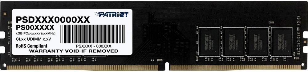 Оперативная память 32Gb Patriot Signature PSD432G26662, DDR IV, PC-21300, 2666MHz