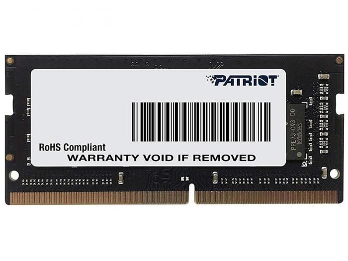 Оперативная память для ноутбука 32Gb Patriot Signature PSD432G26662S, SODIMM DDR IV, PC-21300, 2666MHz