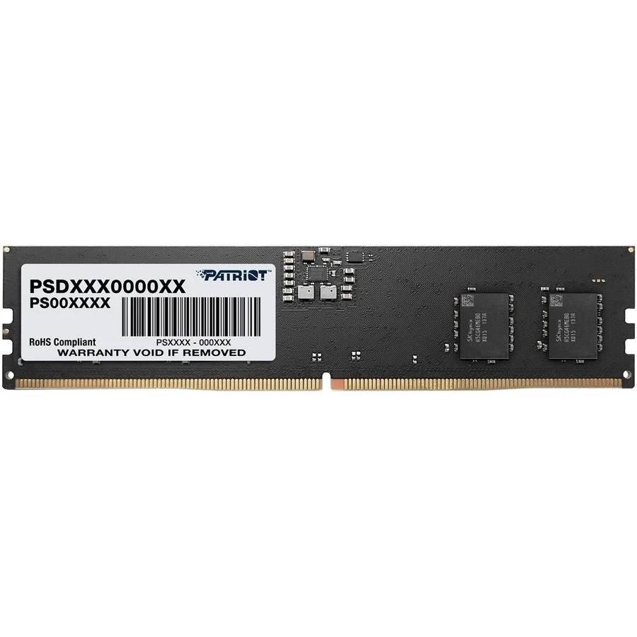 Оперативная память 16Gb Patriot Signature PSD516G520081, DDR V, PC-41600, 5200MHz (ТОЛЬКО В СОСТАВЕ ПЭВМ)
