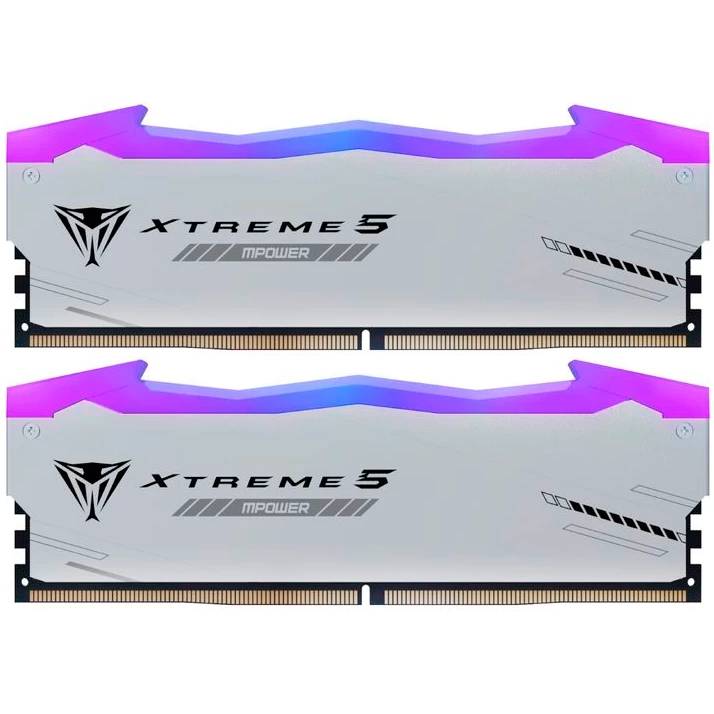 Оперативная память 32Gb Patriot Viper Xtreme 5 RGB PVXR532G80C38KM, DDR V, PC-64000, 8000MHz, kit 2x16Gb