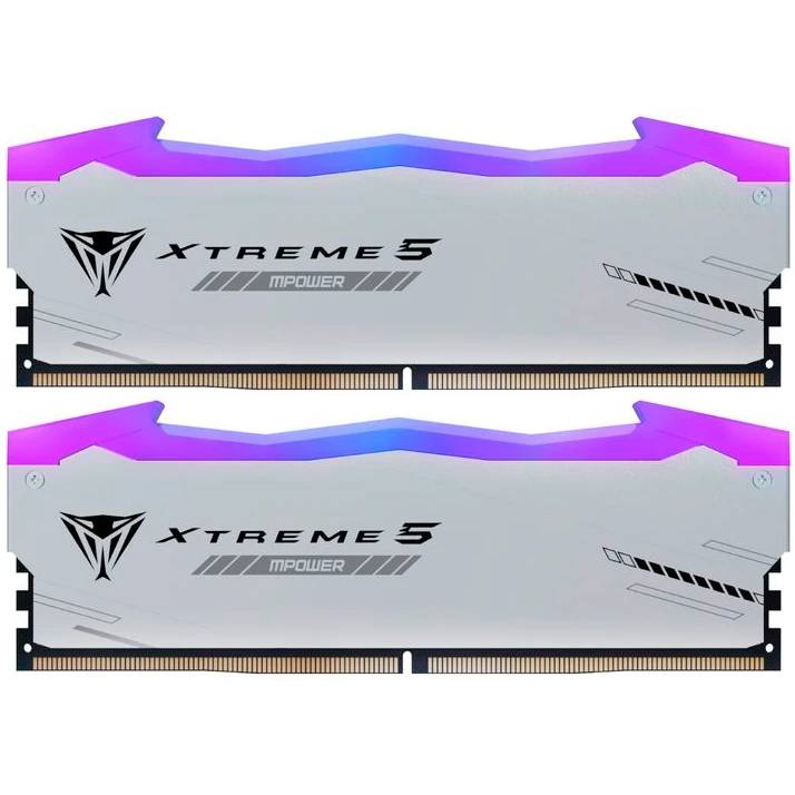 Оперативная память 48Gb Patriot Viper Xtreme 5 RGB PVXR548G64C32KM, DDR V, PC-51200, 6400MHz, kit 2x24Gb