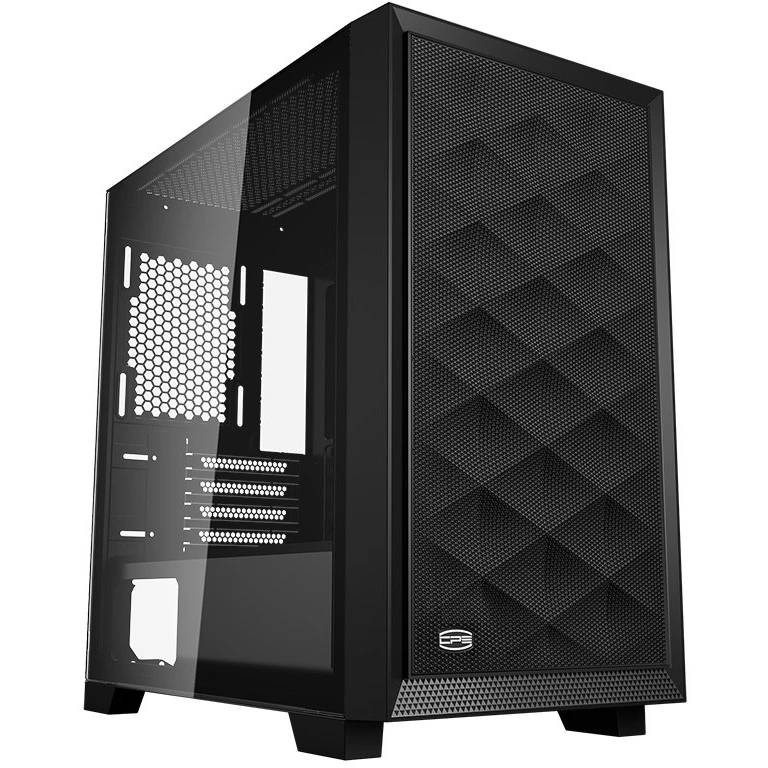 Корпус PcCooler C3D310 BK, без БП, mATX