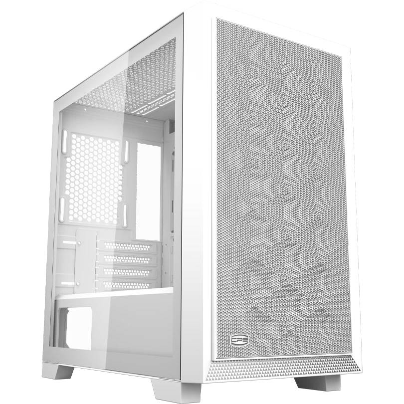 Корпус PcCooler C3D310 WH, без БП, mATX