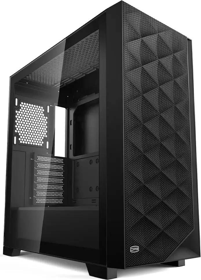 Корпус PcCooler C3D510 BK (C3D510-BKP0-GL), без БП, ATX