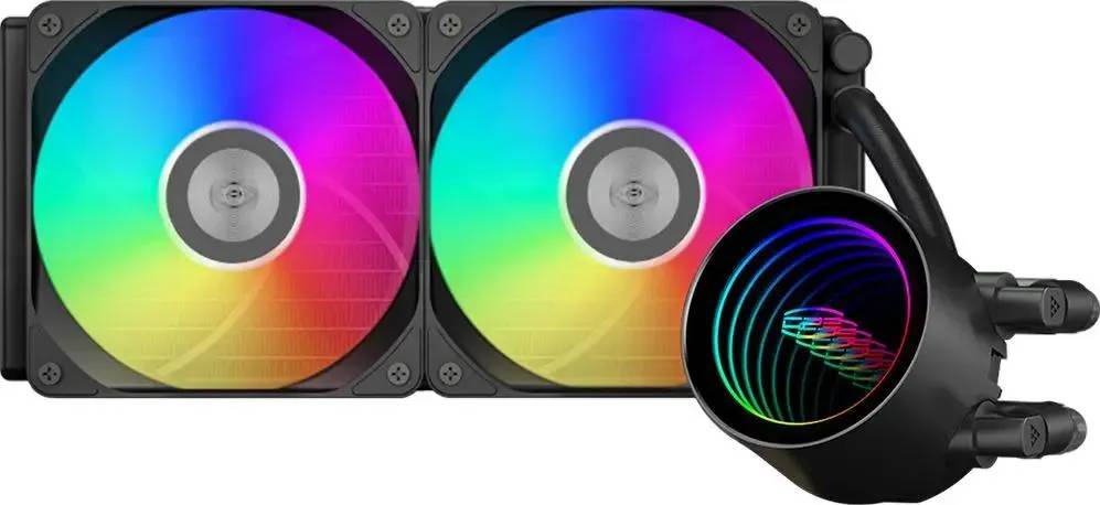 Жидкостное охлаждение PCCooler DA240 V2 ARGB BK DA240V2-BKAWXX-GL (LGA1700 Ready)