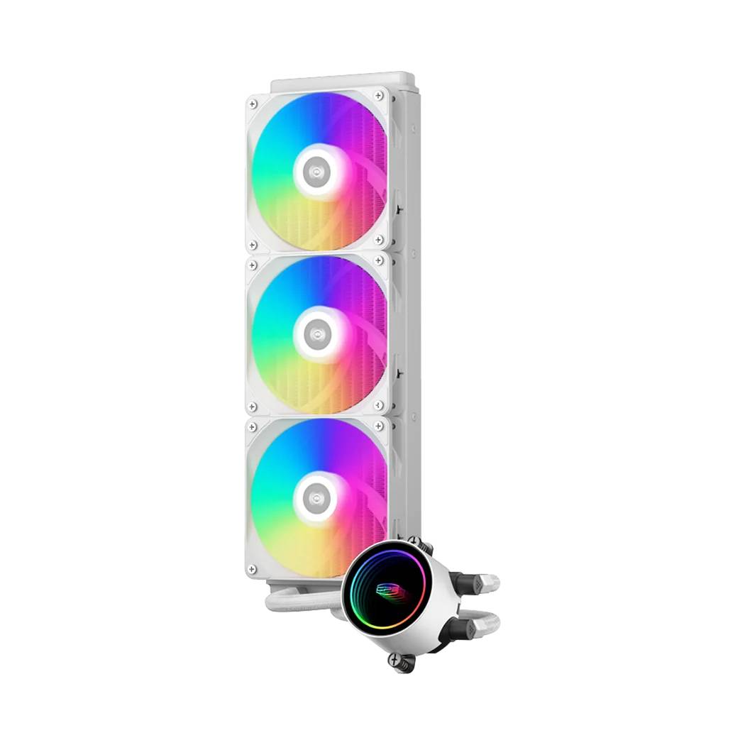 Жидкостное охлаждение PCCooler DA360 ARGB WH (DA360-WHAWXX-GL) (LGA1700 Ready)