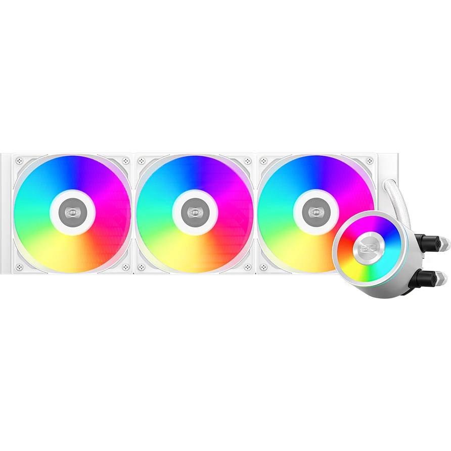 Жидкостное охлаждение PCCooler DA360 Pro ARGB WH (DA360 Pro ARGB WH) (LGA1700 Ready)