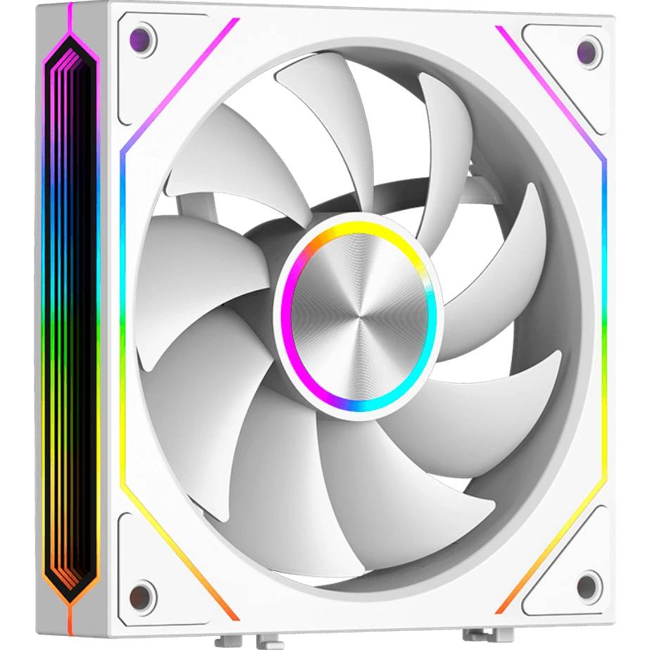 Вентилятор 12x12см PCCooler F3 X120 ARGB White (F3X120-WHAC012-GL)