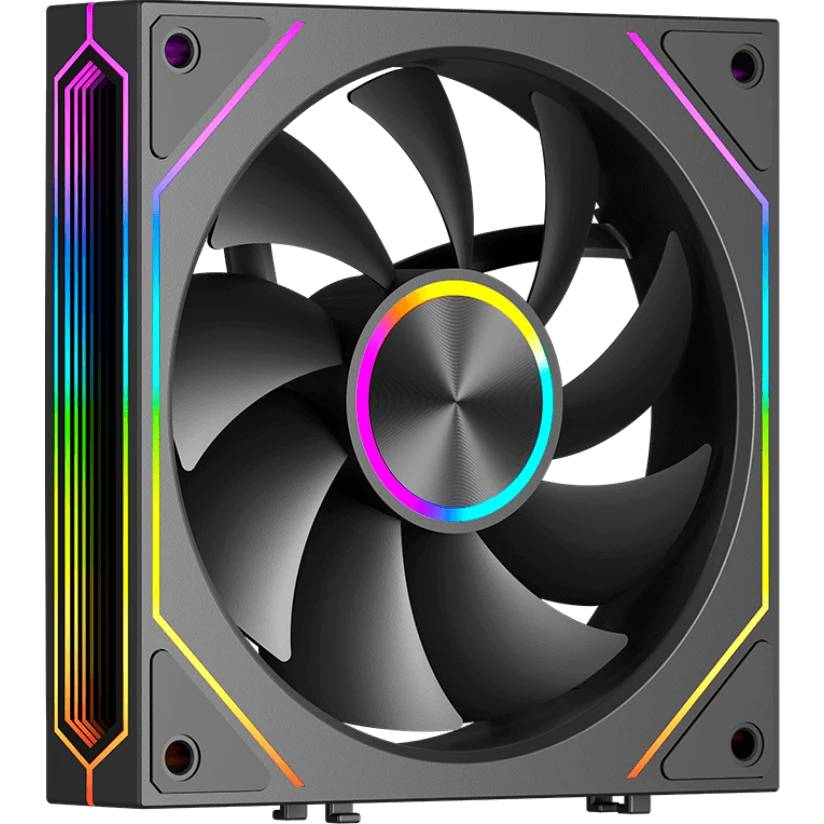 Вентилятор 12x12см PCCooler F3 X120 ARGB Black (F3X120-BKAC012-GL)