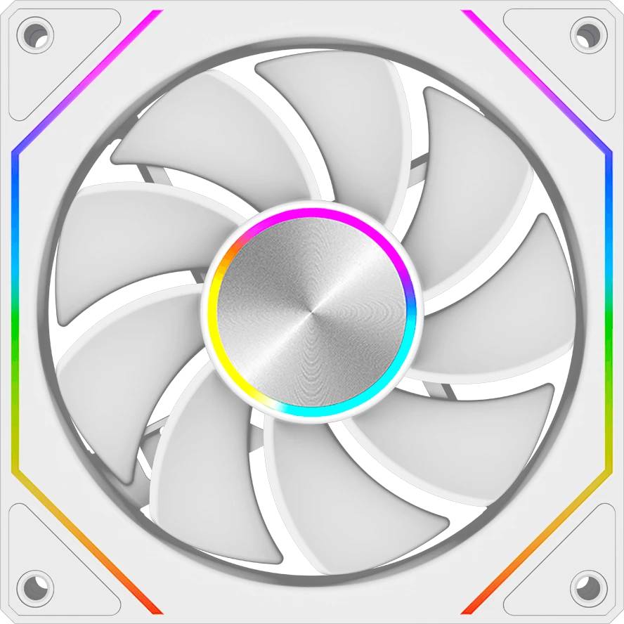 Вентилятор 12x12см PCcooler FG120R ARGB WH, белый