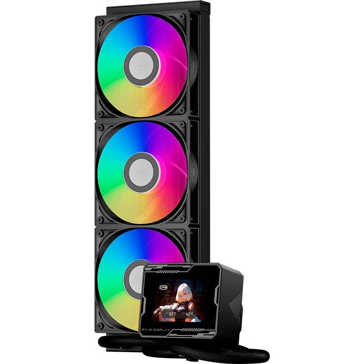 Жидкостное охлаждение PCCooler GT360M ARGB Display BK (LGA1700 Ready)