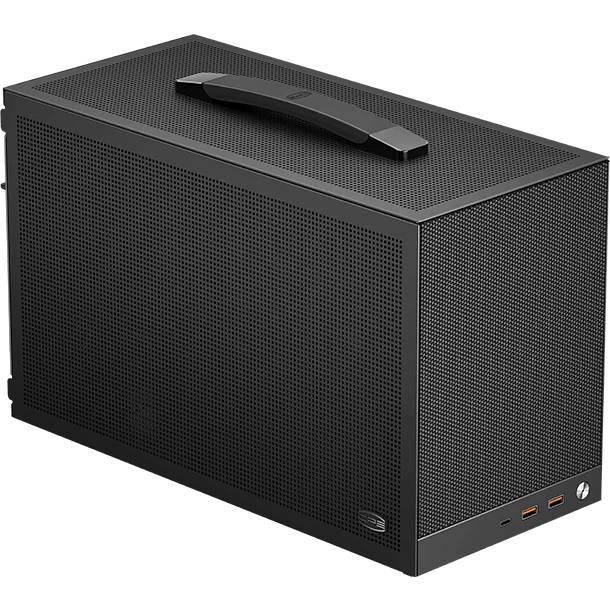 Корпус PcCooler K101 MESH GY 3F, без БП, Mini-ITX