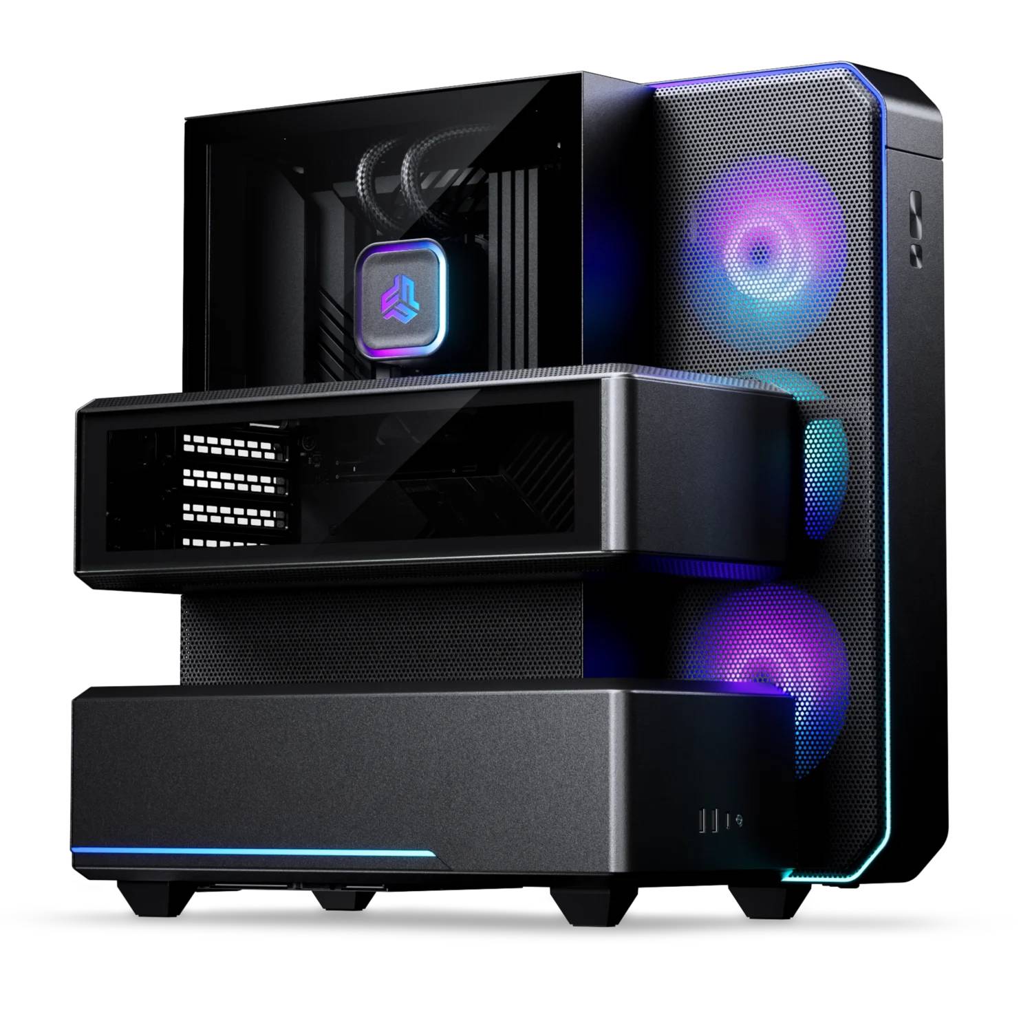 Корпус PHANTEKS EX5 Plus Black PH-EX526P_DBK01, без БП, ATX