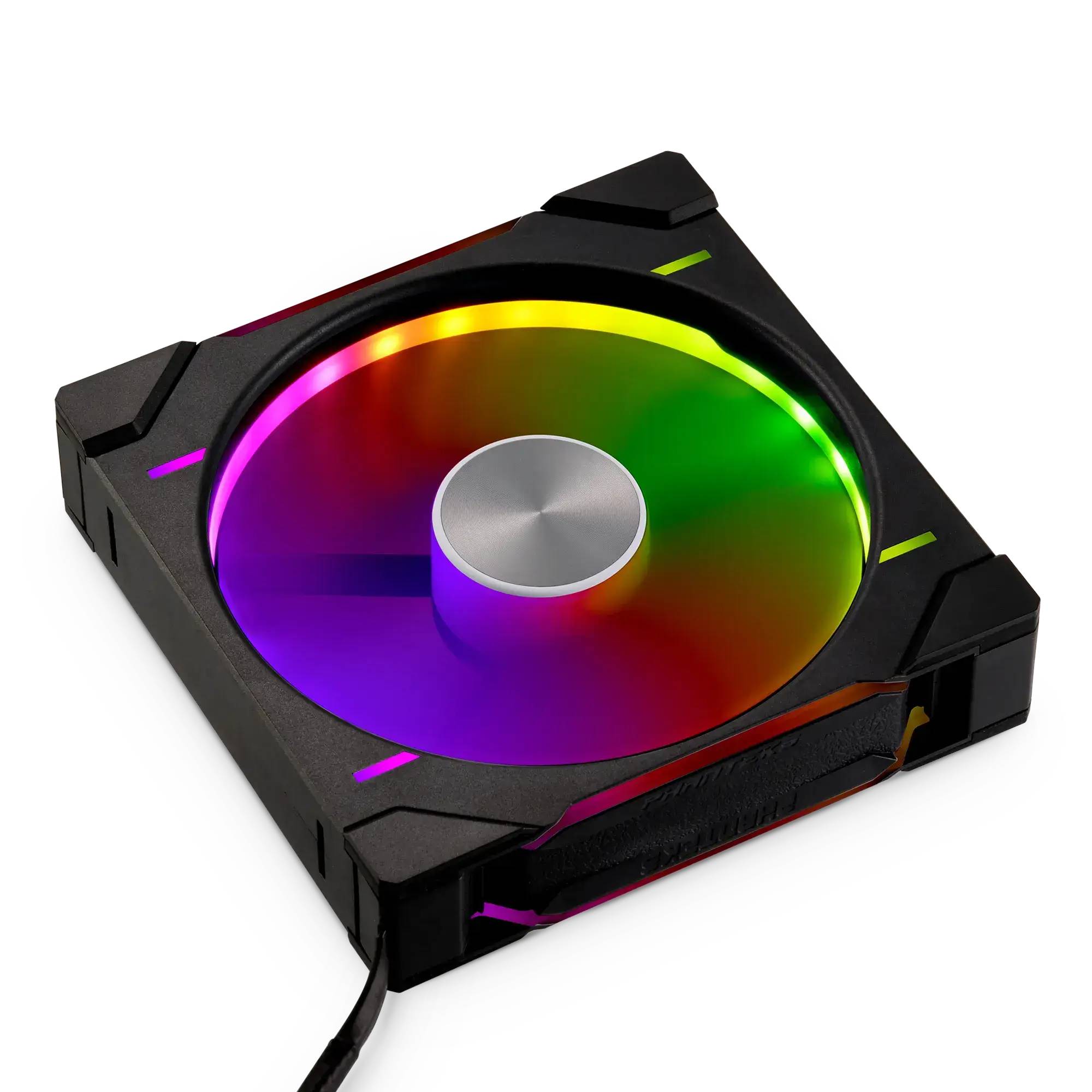 Вентилятор 14x14см Phanteks D30-140 DRGB Reversed Black PH-F140D30R_DRGB_PWM_BK01