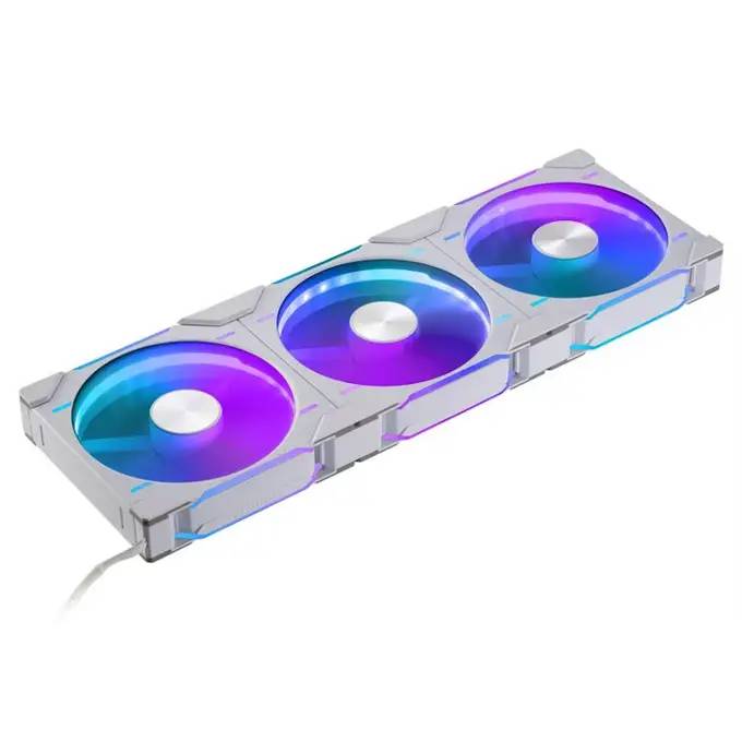 Вентилятор 14x14см Phanteks D30-140 DRGB Reversed White PH-F140D30R_DRGB_PWM_WT01_3P, 3шт.
