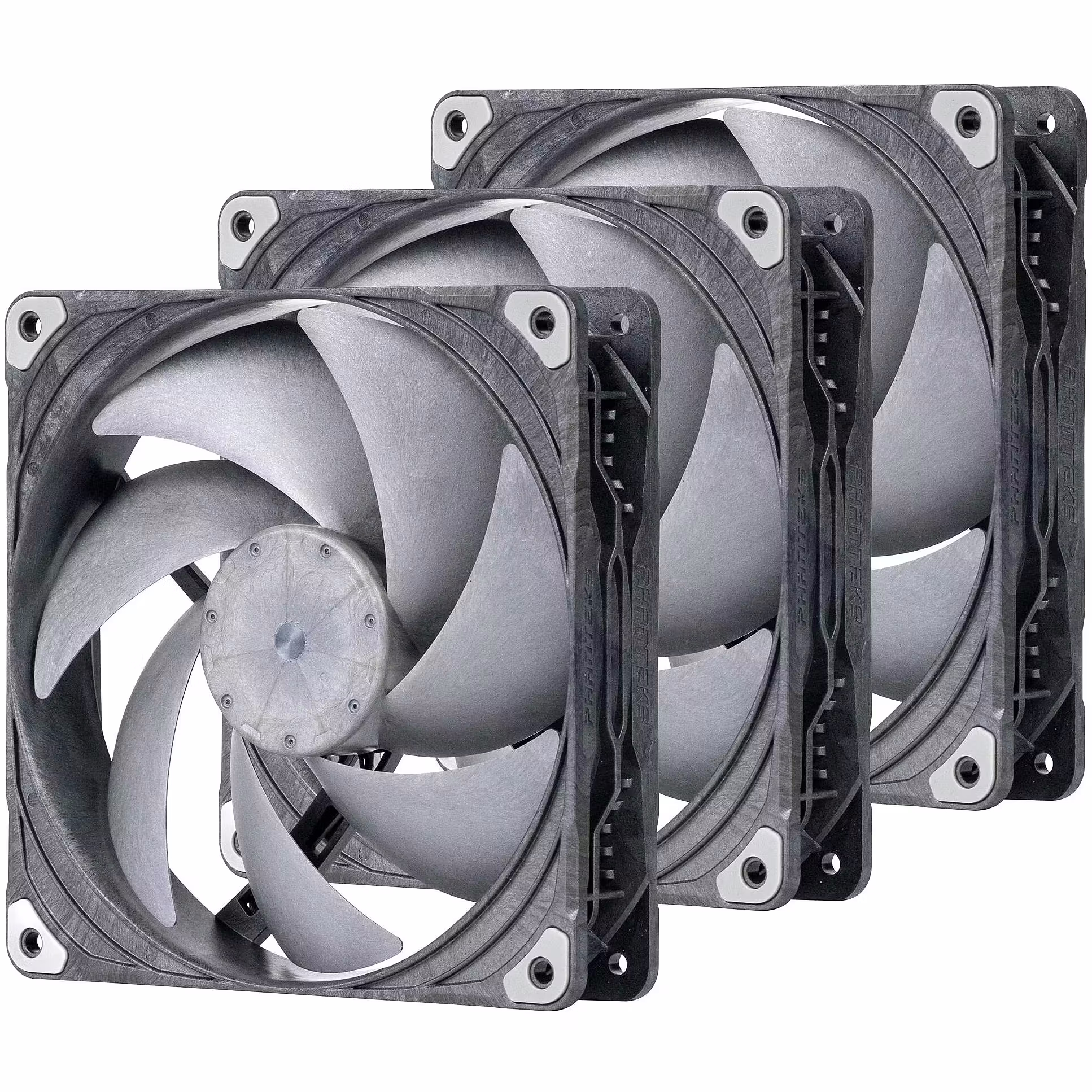 Вентилятор 14x14см Phanteks T30-140 Black-Gray PH-F140T30_BG_3P, 3шт.