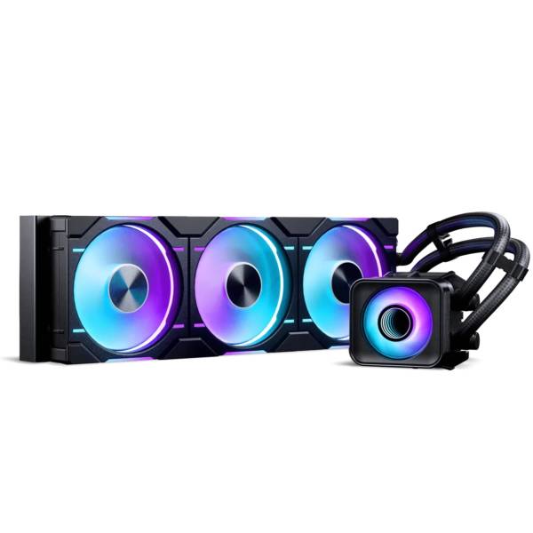 Жидкостное охлаждение Phanteks Glacier One 360D30 X2 Black PH-GO360D30_DBK02