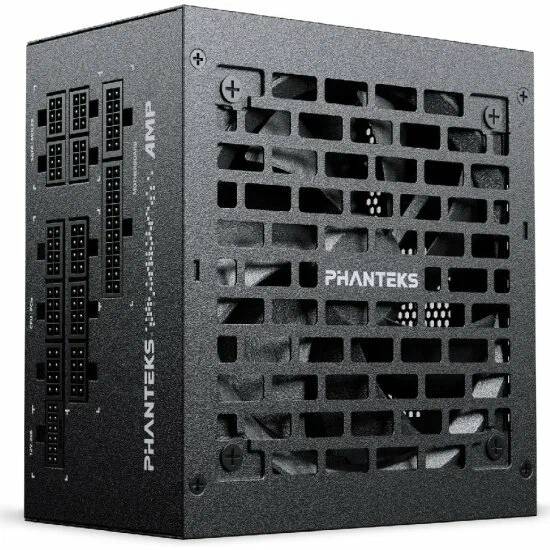 Блок питания 1000Вт, Phanteks AMP GH PH-P1000RT_BK01, 80 Plus Gold, APFC, ATX