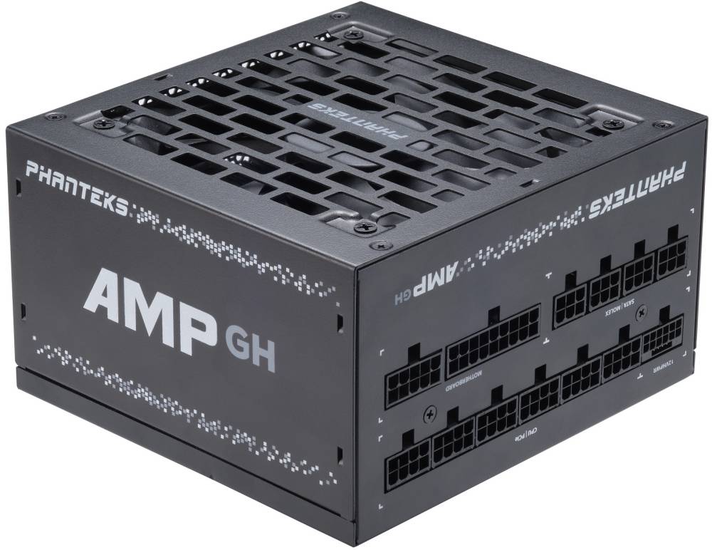 Блок питания 850Вт, Phanteks AMP PH-P850GH_BK01, 80 Plus Gold, APFC, ATX