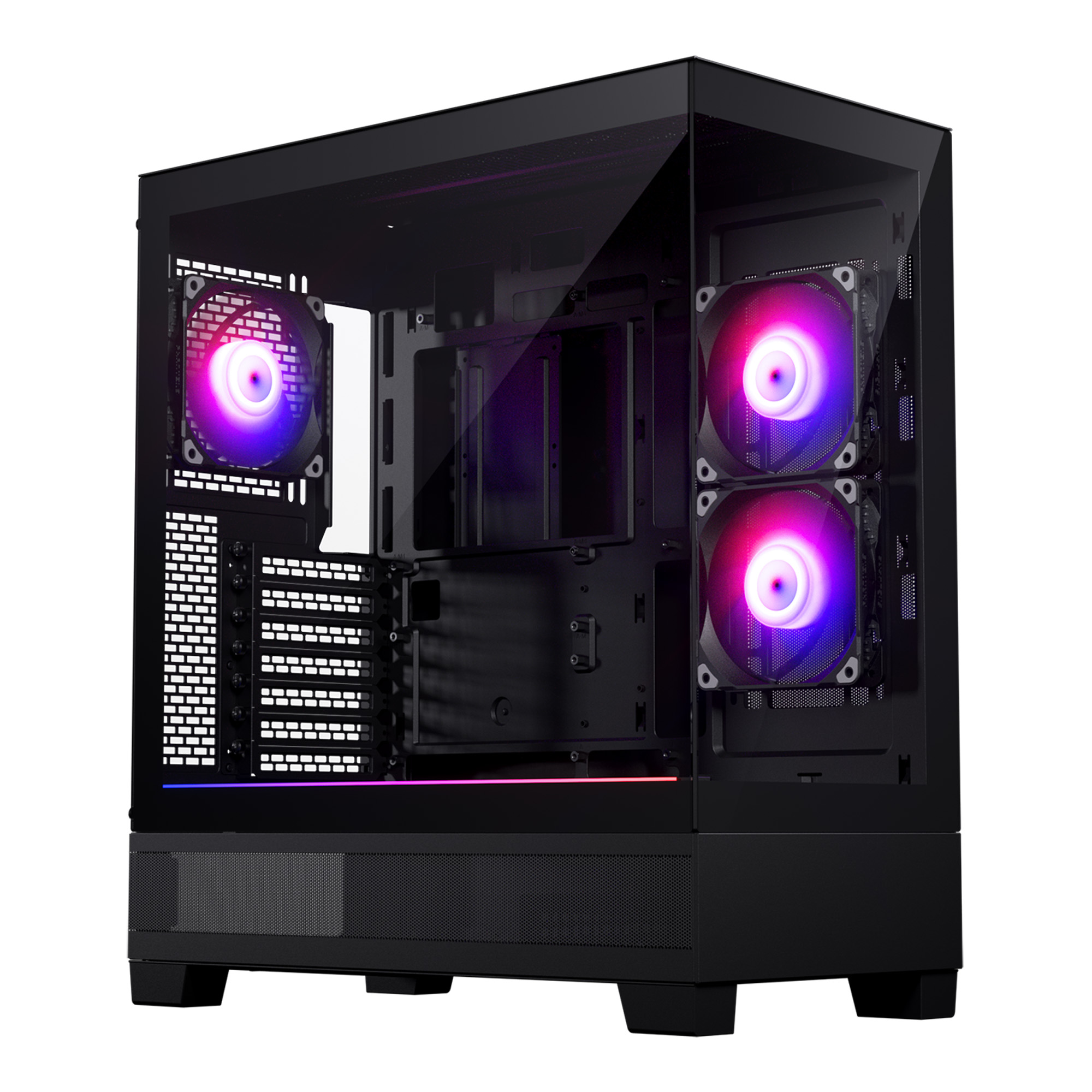 Корпус Phanteks 523 XT View Black PH-XT523V1_DBK01_RU, без БП, ATX