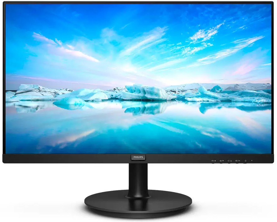 Монитор 23.8" Philips 241V8L (00/01), 1920x1080, VA, 75Hz (VGA, HDMI)