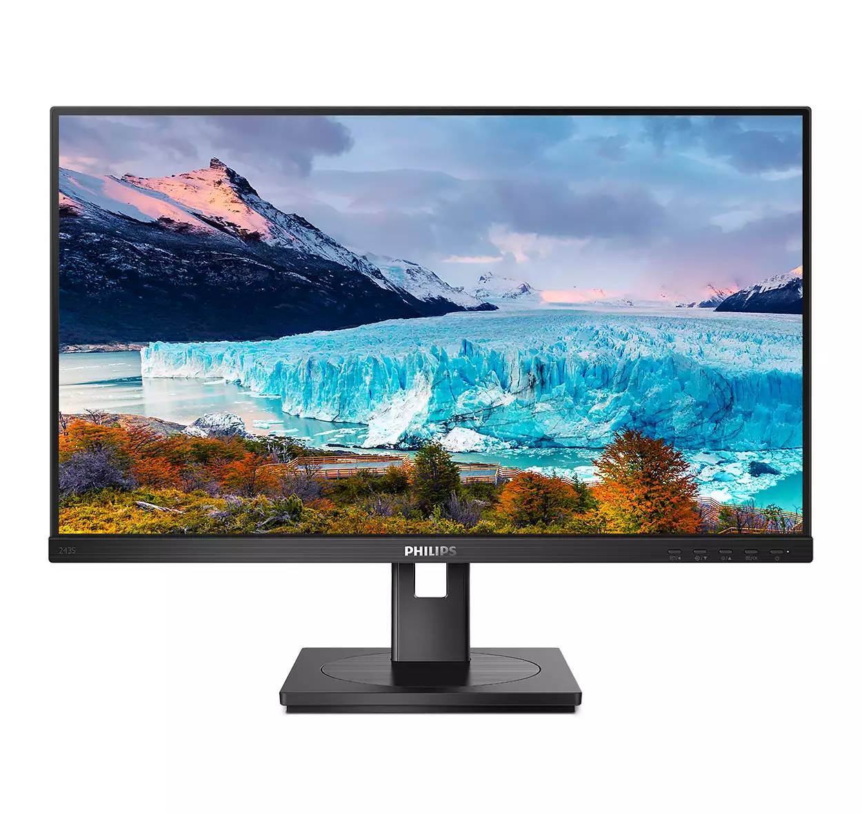 Монитор 23.8" Philips 243S1 (00/01), 1920x1080, IPS, 75Hz, Speakers (HDMI, DP, USB Type-C)