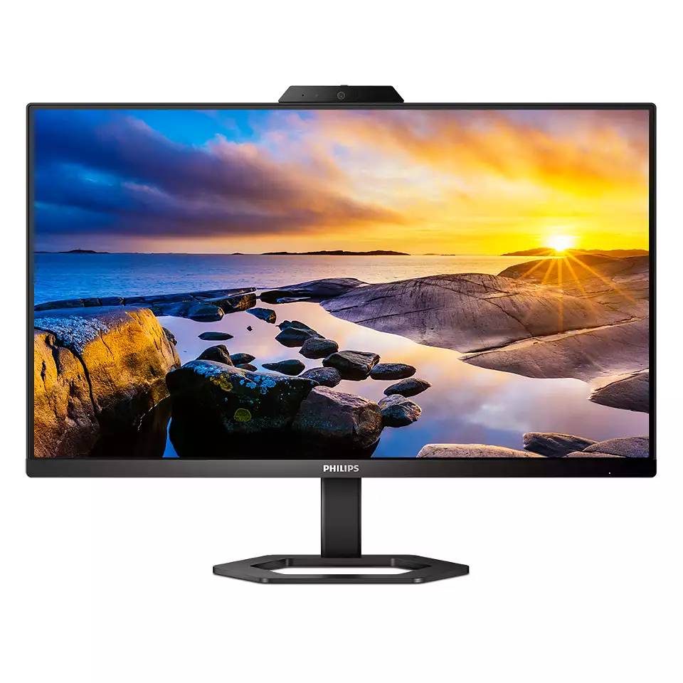 Монитор 23.8" Philips 24E1N5300HE, 1920x1080, IPS, 75Hz, Speakers, Webcam (HDMI, DP, USB Type-C)