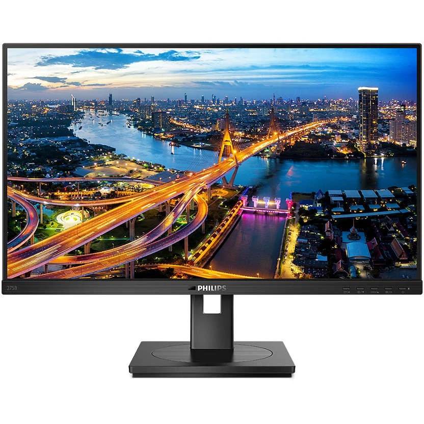 Монитор 27" Philips 275B1 (00/01), 2560x1440, IPS, 75Hz, Speakers (DVI, HDMI, DP)
