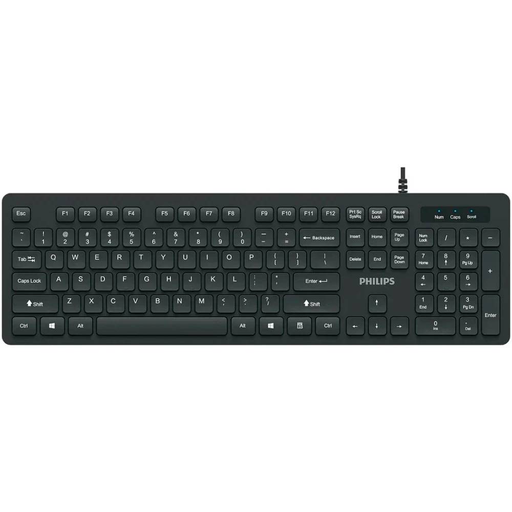Клавиатура Philips SPK6264, черный