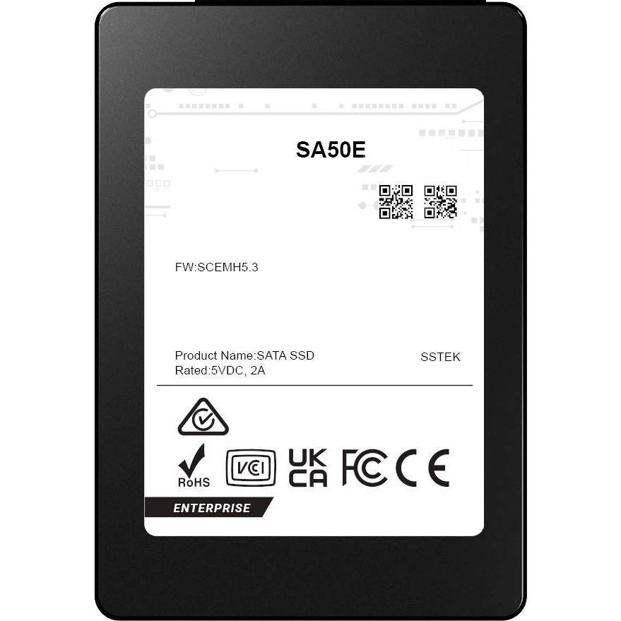 480Gb SSD Phison SA50E S1201K00480GE02640G00, 2.5", (530/500), SATA III, OEM