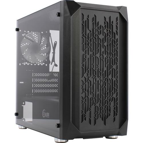 Корпус Powercase Alisio Micro X3B Black CAMIB-L3, без БП, mATX