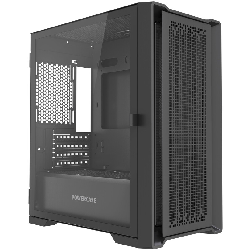 Корпус Powercase ByteFlow Micro NF Black CAMBNF-F0, без БП, mATX