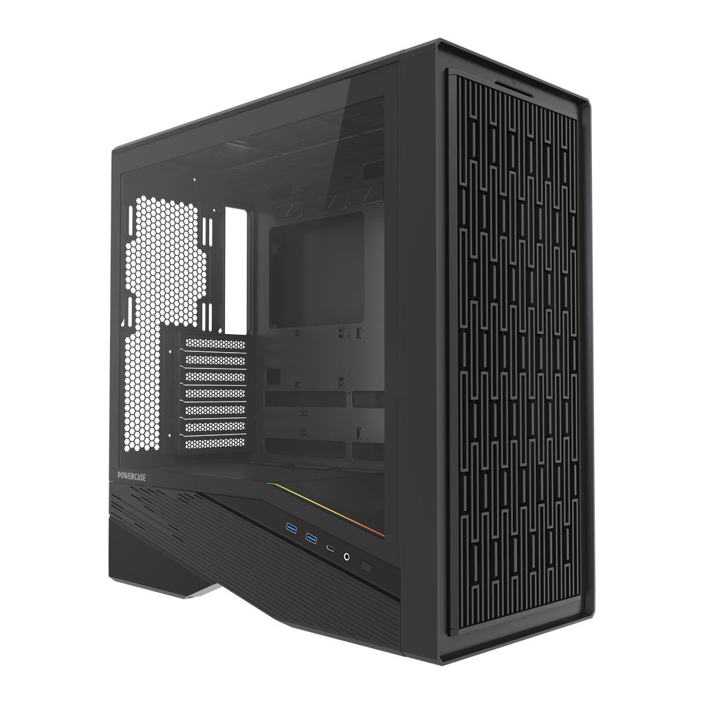 Корпус Powercase Intro CJ235IB-F0, без БП, ATX