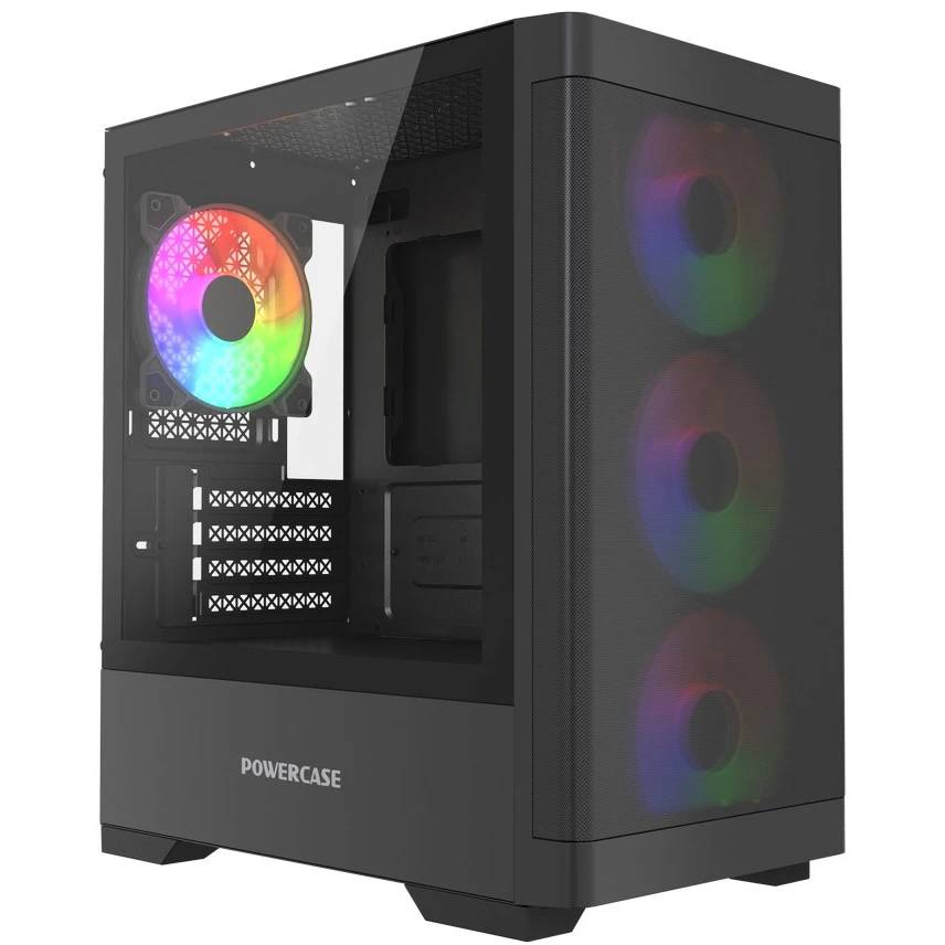 Корпус Powercase Mistral Micro A13B CMMA13B-L4, без БП, mATX
