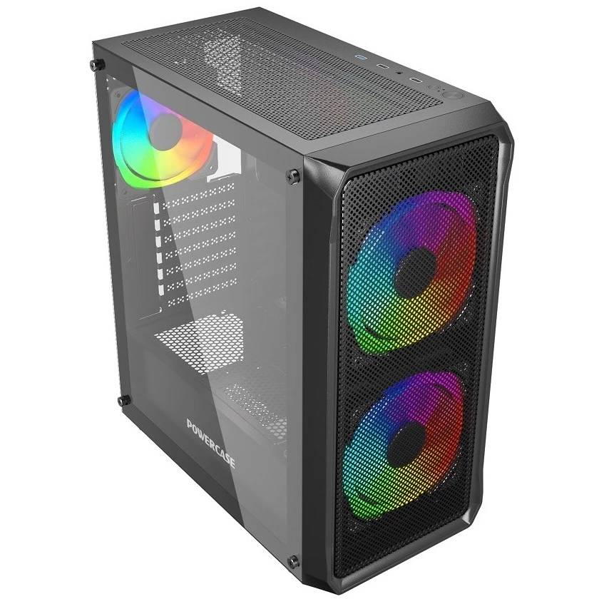 Корпус Powercase Mistral Edge SE CMSEB-A3, без БП, ATX