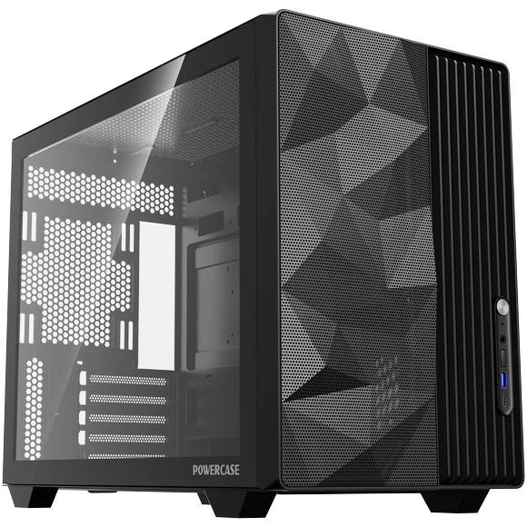 Корпус Powercase TX3 Black CTX3AB-F0, без БП, mATX
